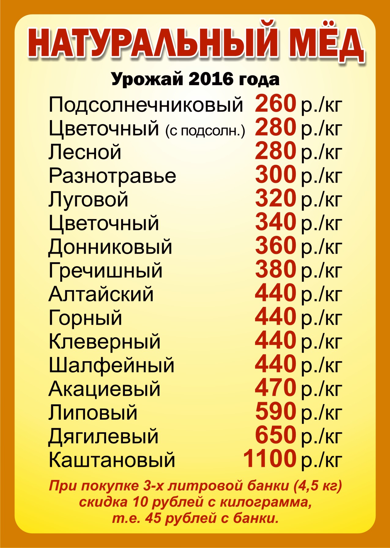 Сколько стоит литровая банка меда 2018 Сколько стоит литровая банка меда 2018